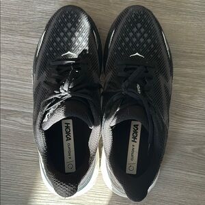 Hoka Clifton 9 Black Running Shoes